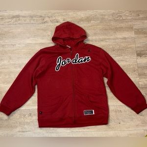Jordan Boys Jumpman Full Zip Hoodie Size XL (20)